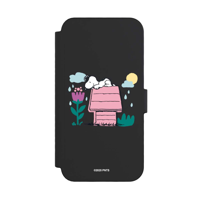 iPhone 16 Pro NIVOflip Snoopy Chenil Printemps transparent