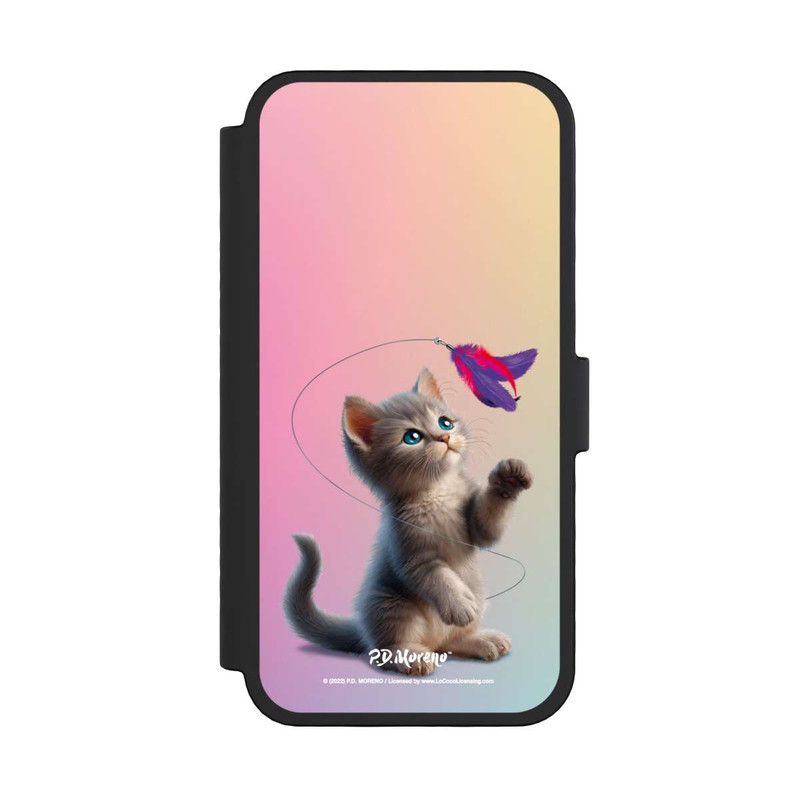 iPhone 16 Pro NIVOflip Playing Cat with Feather