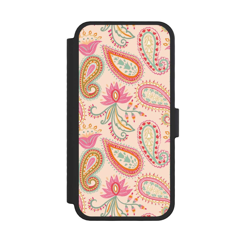 iPhone 16 Pro NIVOflip Colorful Paisley Charm