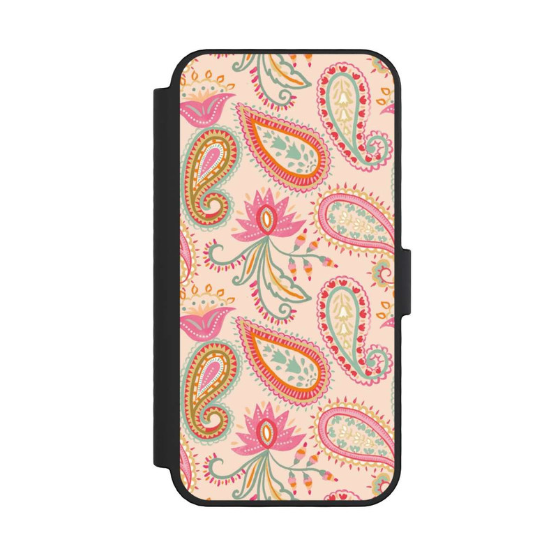 iPhone 16 Pro NIVOflip Colorful Paisley Charm