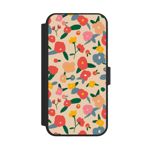 Apple iPhone 16 Pro NIVOflip Retro Bold Scandi Flowers