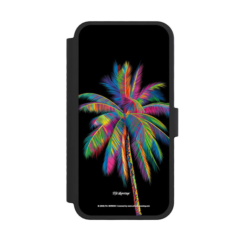 iPhone 16 Pro NIVOflip Regenbogen Palme