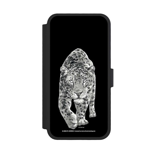 Apple iPhone 16 Pro NIVOflip Leopard Schwarz