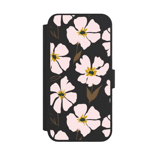 Apple iPhone 16 Pro NIVOflip Simple Pastell Flowers Rose Transparent