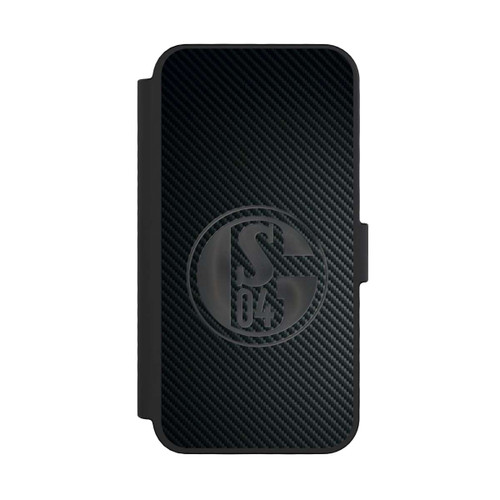 Apple iPhone 16 Pro NIVOflip Schalke 04 Carbon Look
