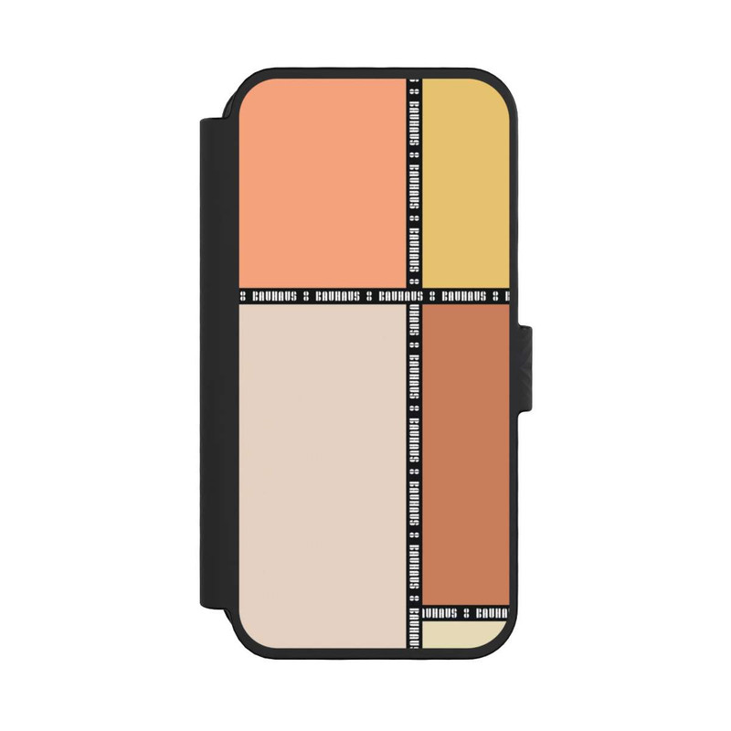 iPhone 16 Pro NIVOflip Bauhaus Squares-Pastel