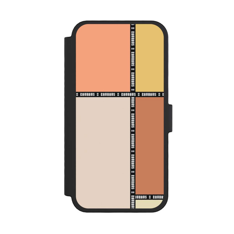 iPhone 16 Pro NIVOflip Bauhaus Squares-Pastel