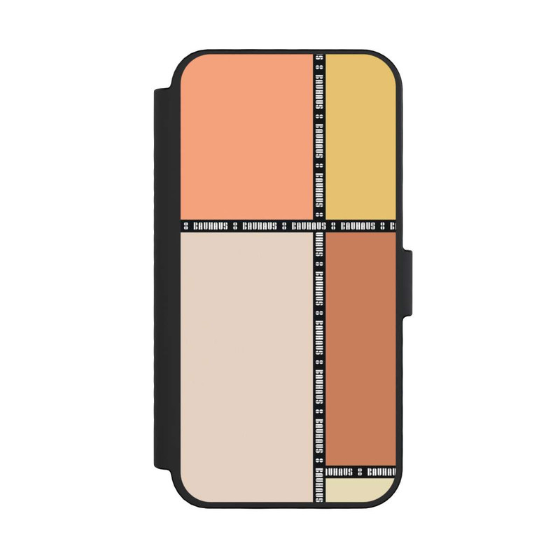 iPhone 16 Pro NIVOflip Bauhaus Squares-Pastel