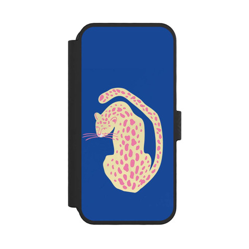 Apple iPhone 16 Pro NIVOflip Blue Pink Cat