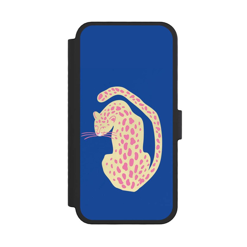 iPhone 16 Pro NIVOflip Blue Pink Cat