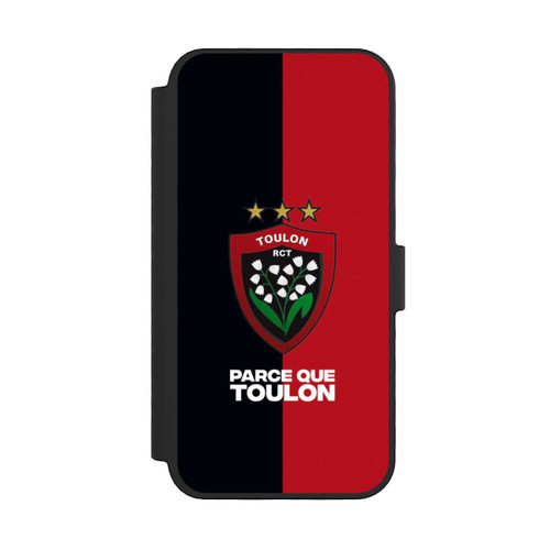 Apple iPhone 16 Pro NIVOflip RCT Logo Rouge Noir