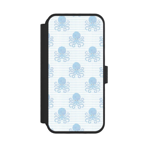 Apple iPhone 16 Pro NIVOflip Blue Watercolor Octopus
