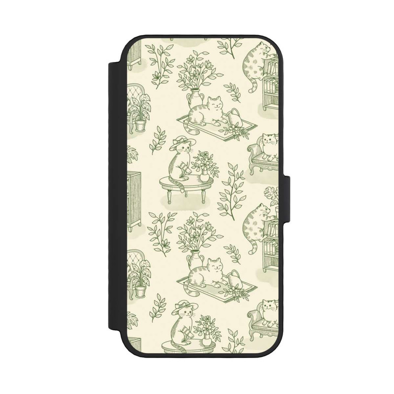 iPhone 16 Pro NIVOflip Chonky Cats Toile de Jouy