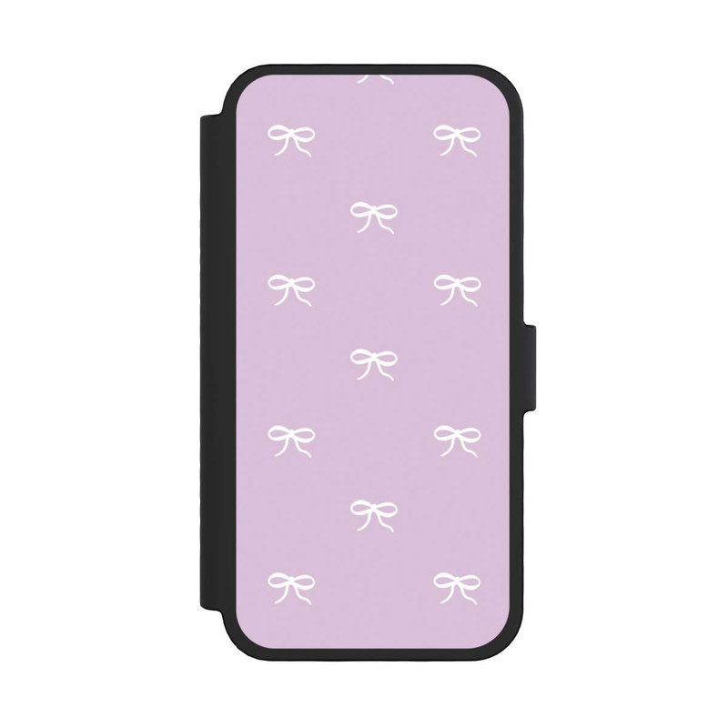 iPhone 16 Pro NIVOflip Bow Pattern Lilac