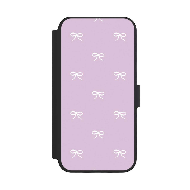 iPhone 16 Pro NIVOflip Bow Pattern Lilac