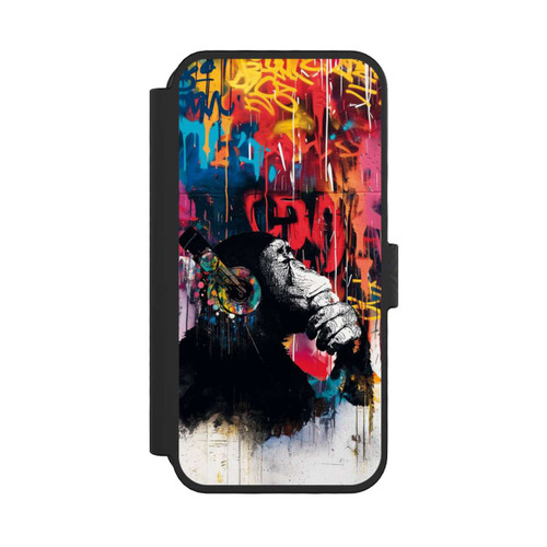 Apple iPhone 16 Pro NIVOflip Chimp Blue Streetart
