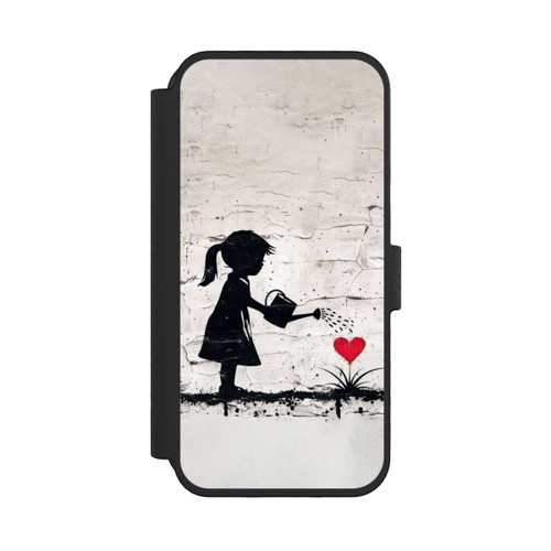 Apple iPhone 16 Pro NIVOflip Girl Watering Bunch of Flowers 