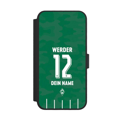 Apple iPhone 16 Pro NIVOflip Werder Bremen Trikot Personalisierbar 25-26