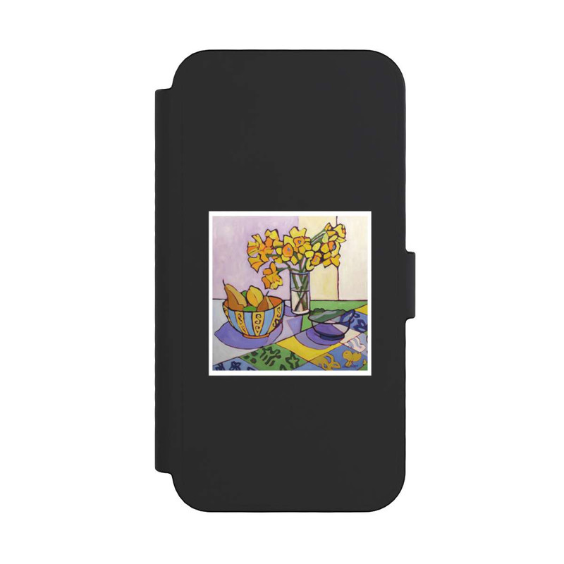iPhone 16 Pro NIVOflip Daffodil Patchwork, 2023, by Catherine J Martzloff