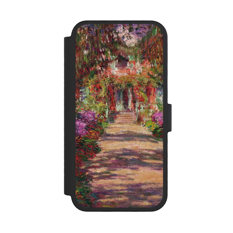 iPhone 16 Pro NIVOflip Eine Allee in Monets Garten in Giverny by Claude Monet