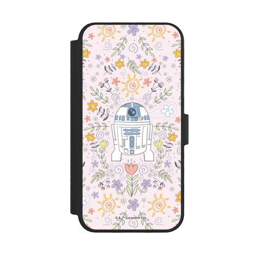 Apple iPhone 16 Pro NIVOflip R2D2 Blumen Muster