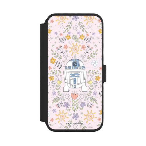 Apple iPhone 16 Pro NIVOflip R2D2 Blumen Muster