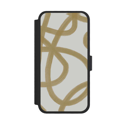 Apple iPhone 16 Pro NIVOflip Laced Up Beije