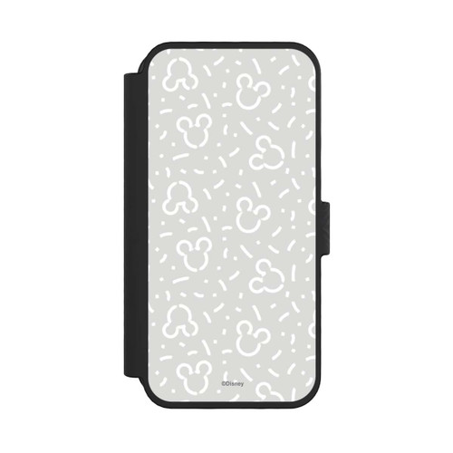 Apple iPhone 16 Pro NIVOflip Disney Mickey Icon Pattern Grey