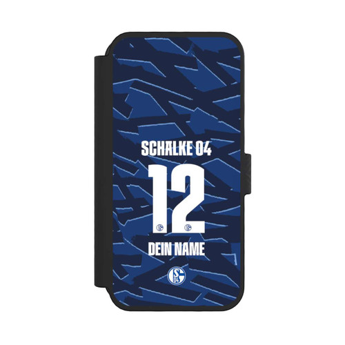 Apple iPhone 16 Pro NIVOflip Schalke 04 Trikot Personalisierbar 25-26