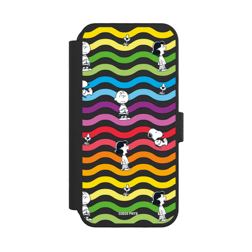 Apple iPhone 16 Pro NIVOflip Snoopy Pattern Rainbow Transparent