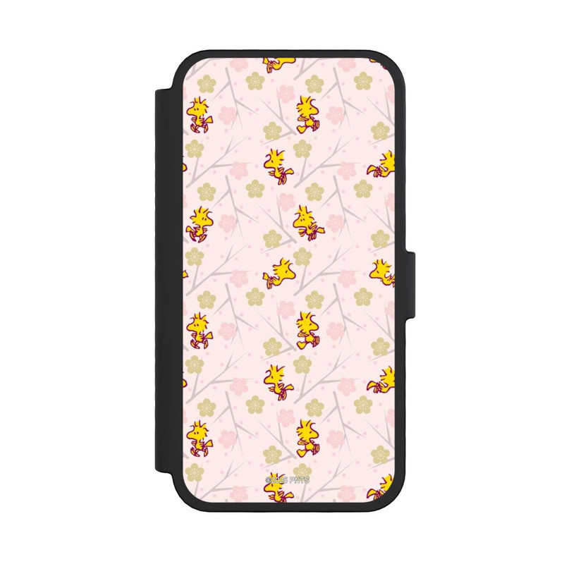 iPhone 16 Pro NIVOflip Woodstock Pink Muster