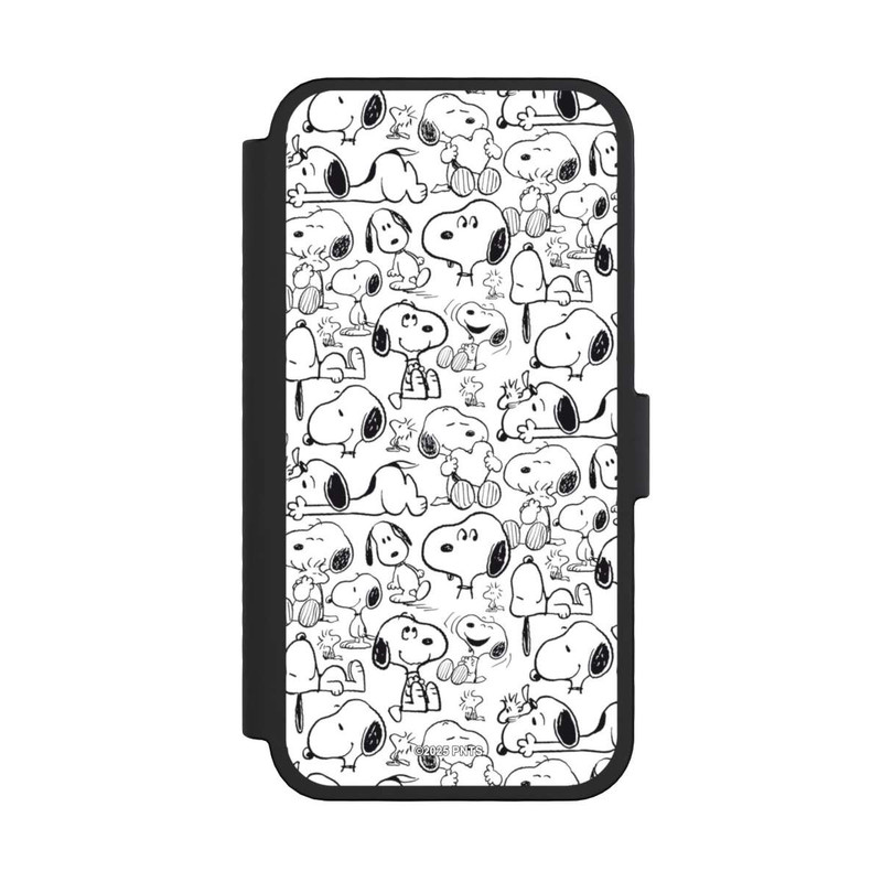 iPhone 16 Pro NIVOflip Classic Snoopy Pattern White