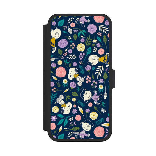 Apple iPhone 16 Pro NIVOflip Peanuts Dark Flower Pattern