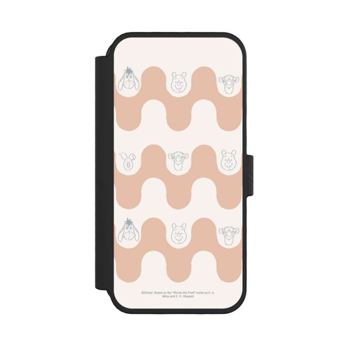 Apple iPhone 16 Pro NIVOflip Winnie the Pooh and Friends Boho Waves Pattern