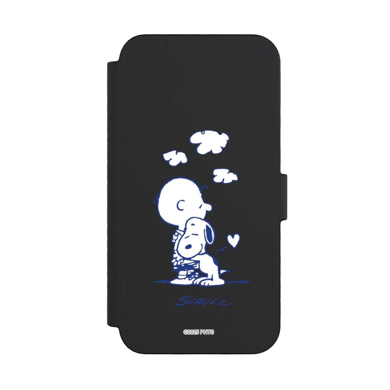 iPhone 16 Pro NIVOflip Peanuts Charlie Brown Snoopy Hug Transparent