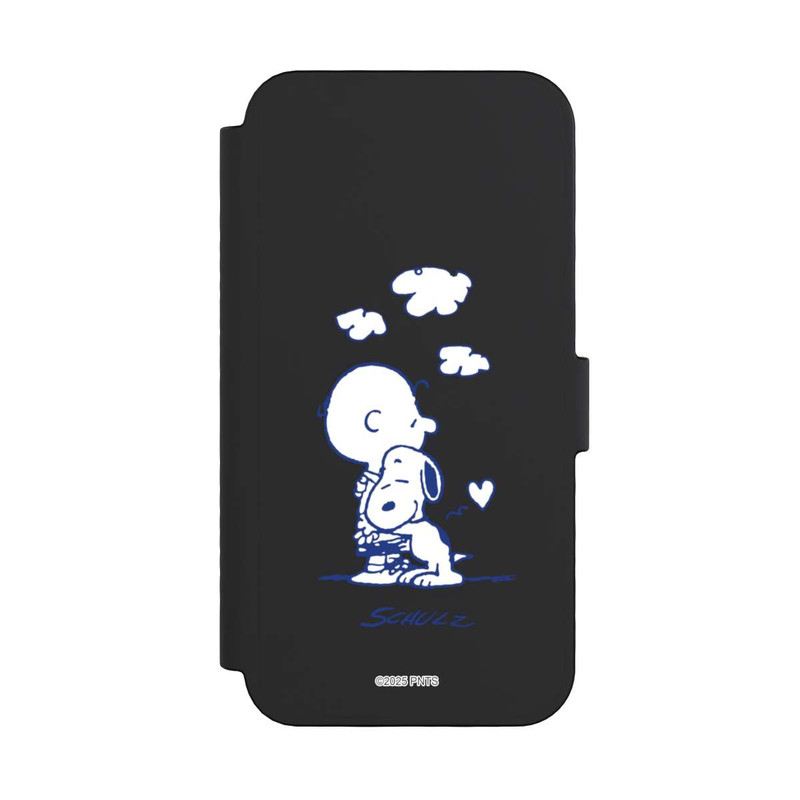 iPhone 16 Pro NIVOflip Peanuts Charlie Brown Snoopy Hug Transparent