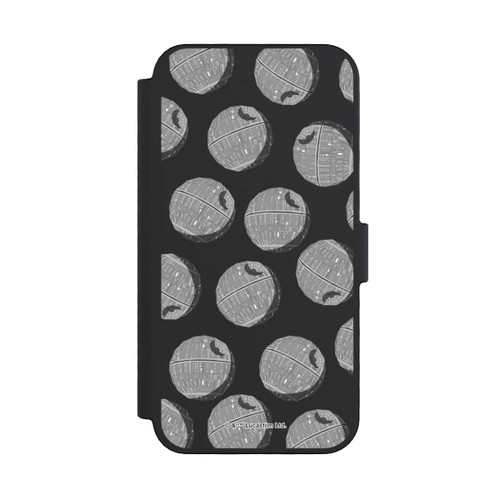 Apple iPhone 16 Pro NIVOflip death-star-pattern-transparent