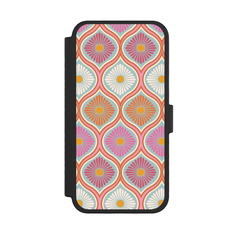 iPhone 16 Pro NIVOflip Groovy 70s Retro Mod Flower Power