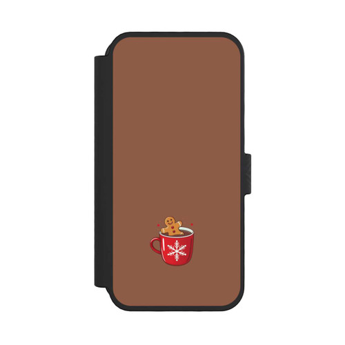 Apple iPhone 16 Pro NIVOflip Schokoladen Lebkuchenmann Weihnachten