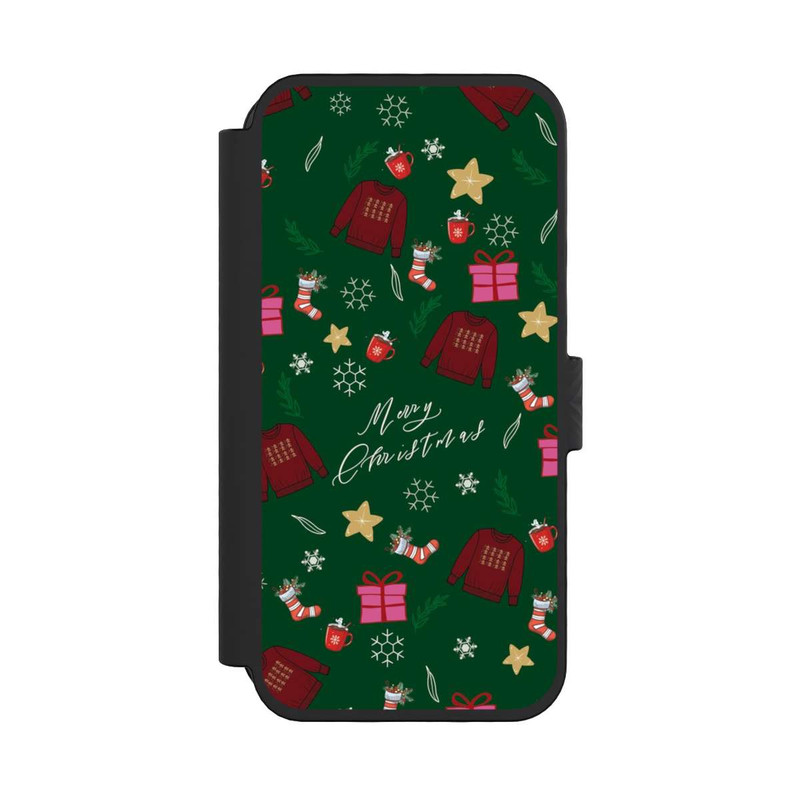 iPhone 16 Pro NIVOflip Traditionelles Weihnachtsmuster