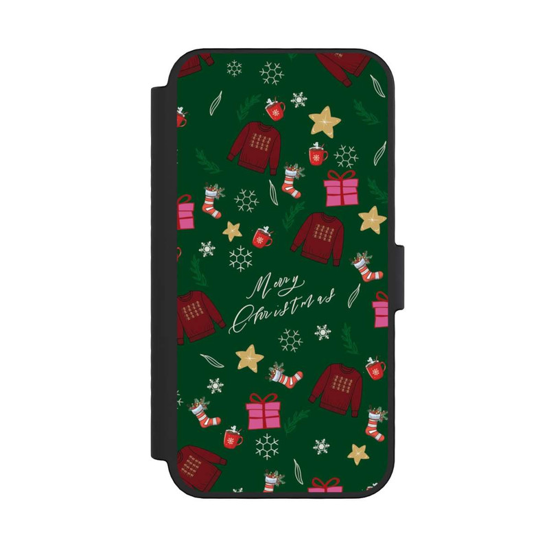 iPhone 16 Pro NIVOflip Modèle de Noël Traditionnel