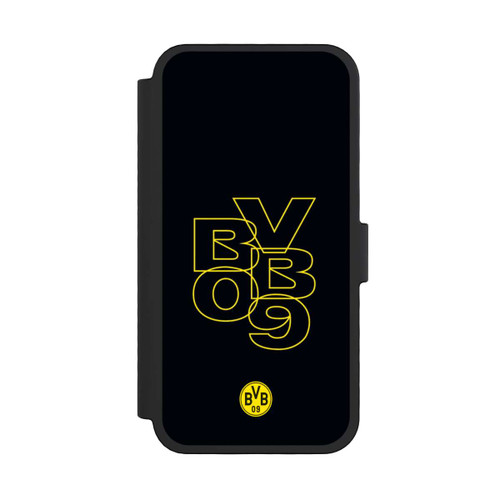 Apple iPhone 16 Pro NIVOflip BVB09 Gelb Schwarz