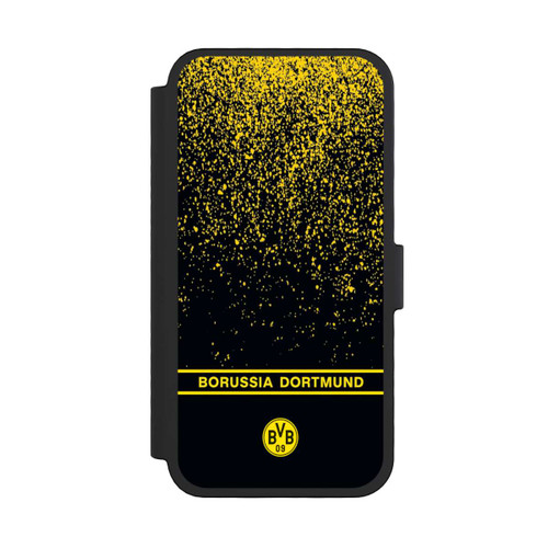 Apple iPhone 16 Pro NIVOflip BVB Farbverlauf Schwarz