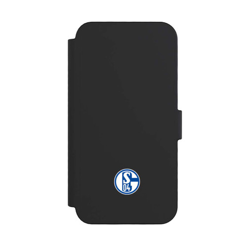 Apple iPhone 16 Pro NIVOflip FC Schalke 04 Logo Klein Transparent