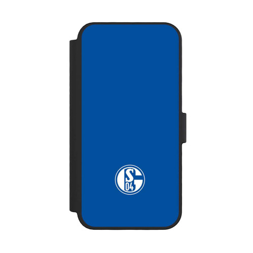 Apple iPhone 16 Pro NIVOflip FC Schalke 04 Logo Blau
