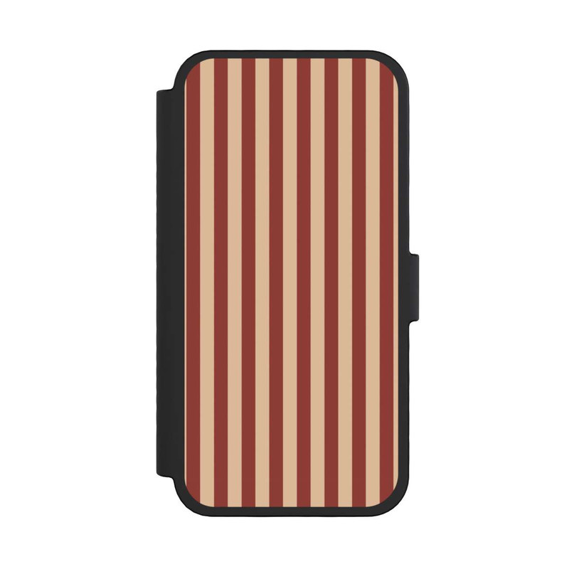 iPhone 16 Pro NIVOflip Streifen Tan
