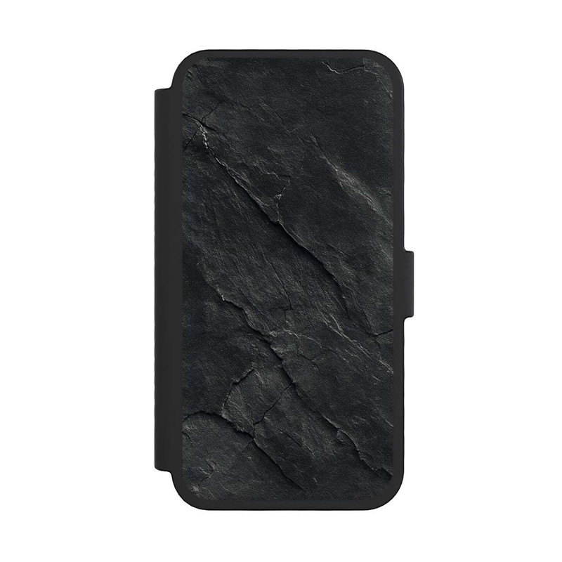 iPhone 16 Pro NIVOflip Dunkler Schiefer Look