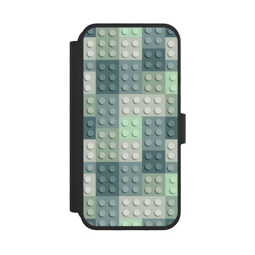 Apple iPhone 16 Pro NIVOflip Green Blocks Pattern