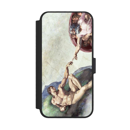 Apple iPhone 16 Pro NIVOflip Michelangelo Buonarroti Création d'Adam