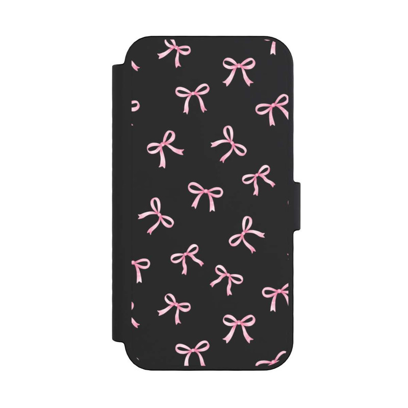 iPhone 16 Pro NIVOflip Pink Bows transparent with AI